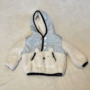 North Zone Baby Polar Bear pull over fleece 9 months
